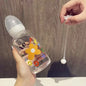 Cute Cartoon Plastic Baby Feeding Bottle