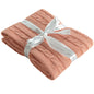 100% Cotton Cable Knit Toddler Blanket