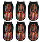 6 Pairs/lot Anti-slip Boat Socks