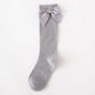 Girls Knee High Socks With Bows