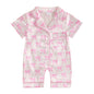 Toddler Girls Floral Print Romper