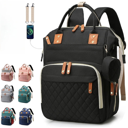 Multifunctional Diaper Bag Backpack
