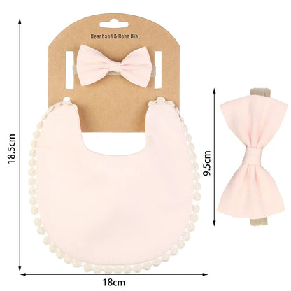 2Pcs/Set Muslin Cotton Baby Burp Cloths
