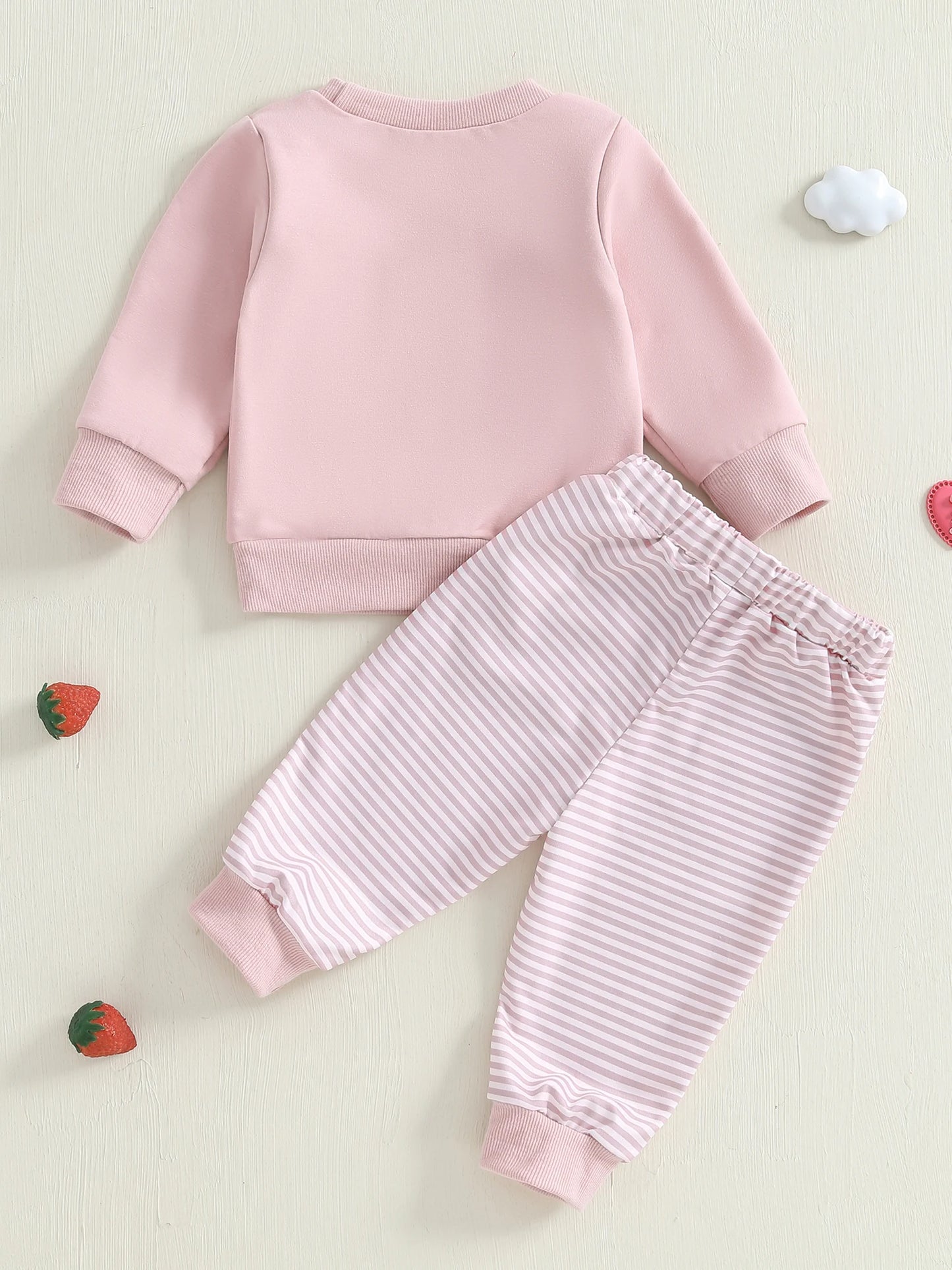Cute Floral Print  2 Piece Outfit Set