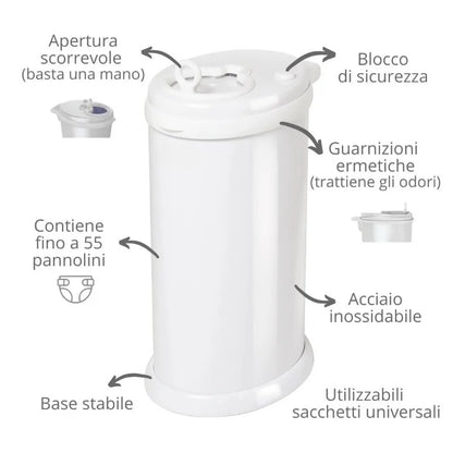 Steel Diaper Pail