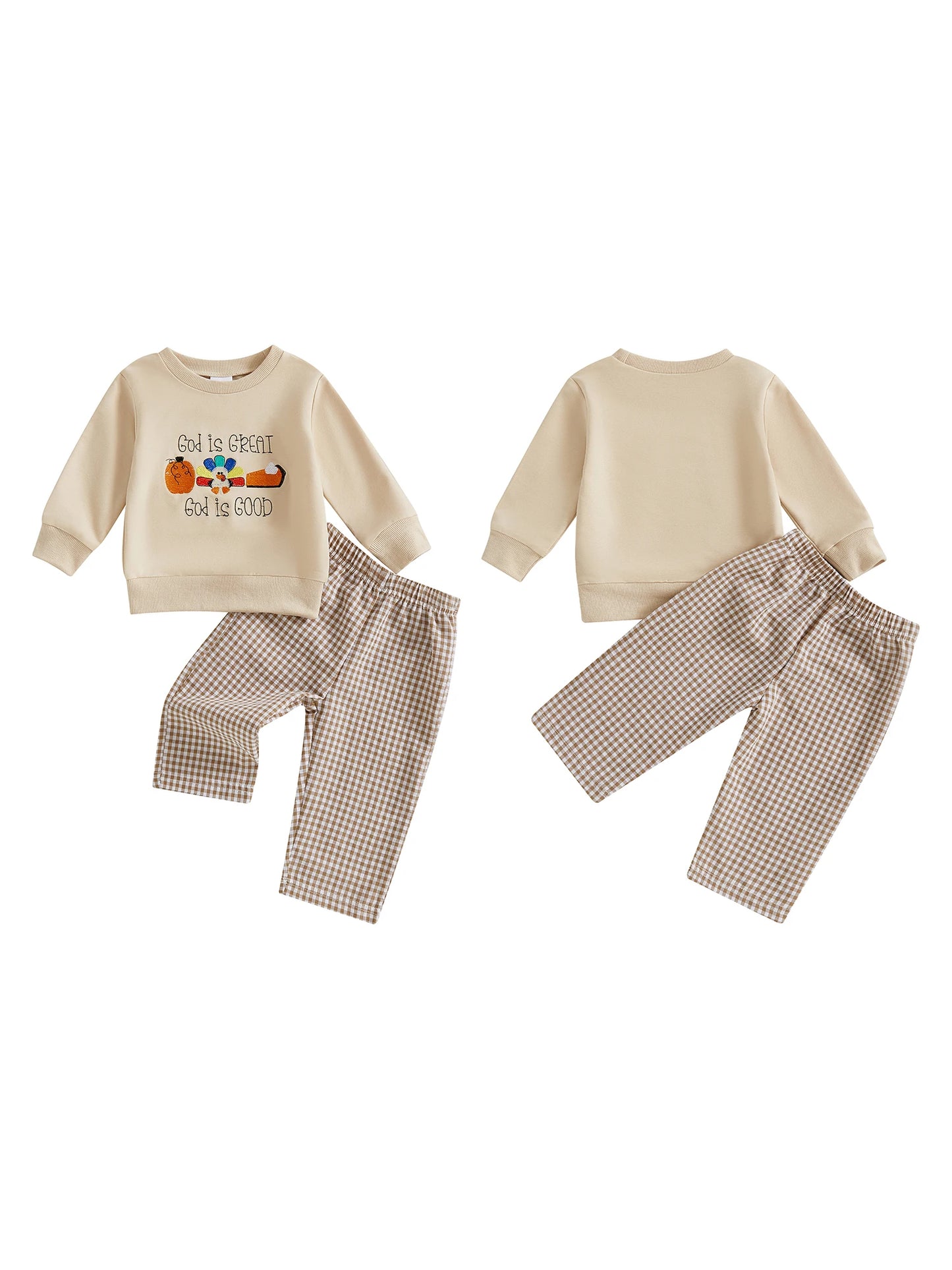 Boys Thanksgiving 2Pcs Outfit