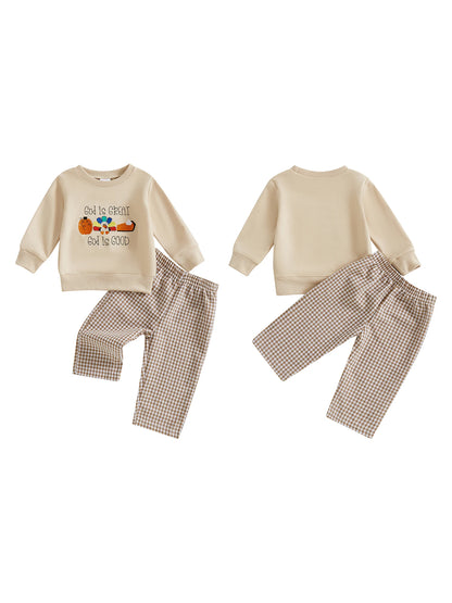 Boys Thanksgiving 2Pcs Outfit