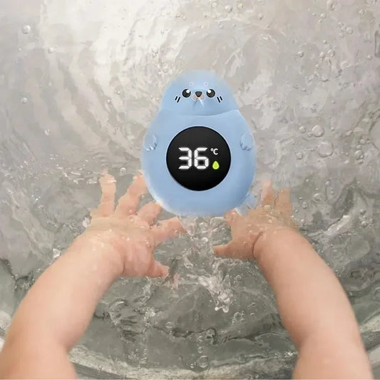 Baby bath thermometer LED display