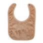 Solid Terry Towel Baby Bibs