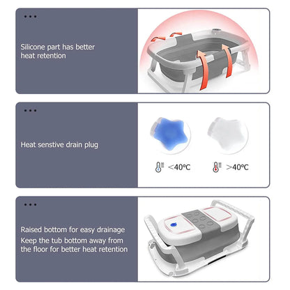 Foldable Baby Bathtub for Newborn Baby