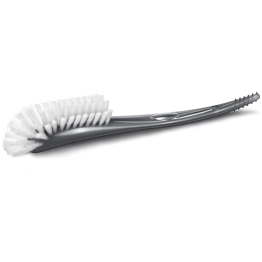 Baby bottle and nipple brush