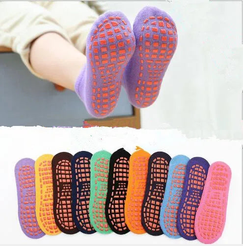 10Pairs pack non-slip socks