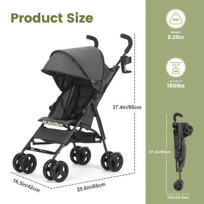 Foldable High Quality Newborn Lightweight Baby Stroller