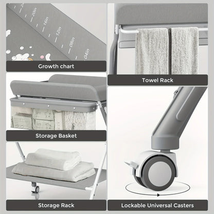 Foldable Baby Changing Table