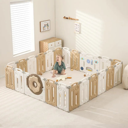 Foldable Playpen for Babies and Toddlers