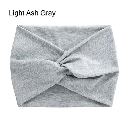 Twisted Thick Wide Head Wraps for Women