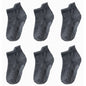 6 Pairs/lot Anti-slip Boat Socks