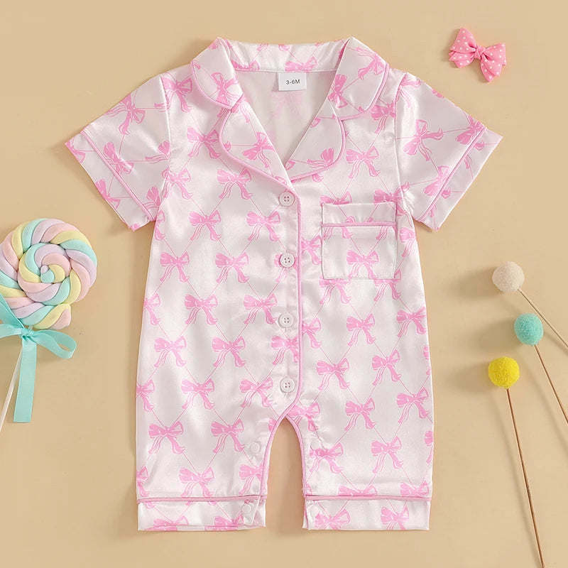 Toddler Girls Floral Print Romper