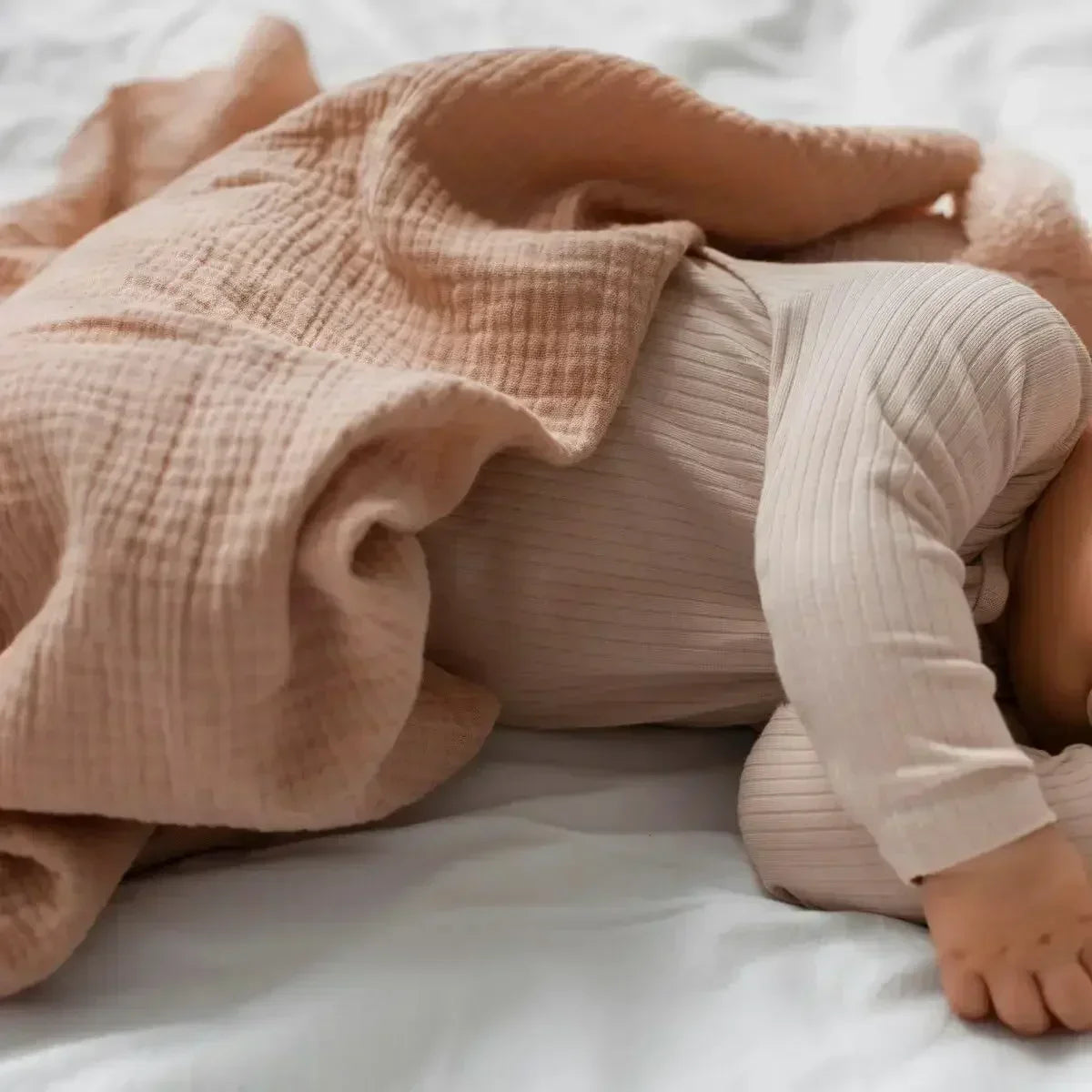 3pcs Set Cotton Muslin Swaddle Baby Blanket