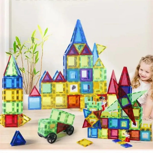 Magnetic Building Blocks Construction Set