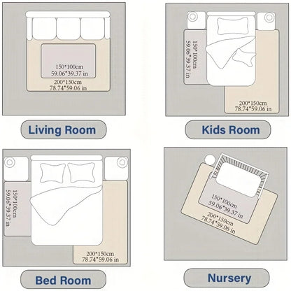Playpen Mat 3cm Thick Memory Foam