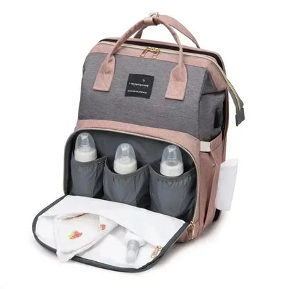 Mommy Bag Portable Folding Crib Bed