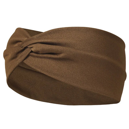 Leopard Print Elastic Knitted Headbands