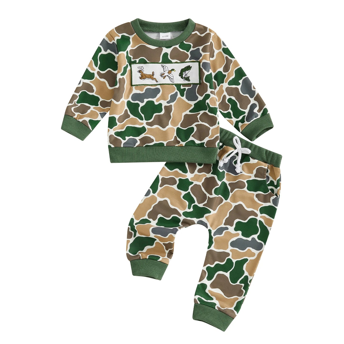 Dinosaur Print T-Shirt with Denim Jeans Set