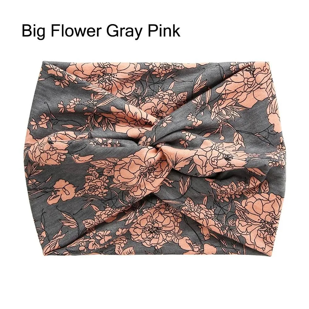 Twisted Thick Wide Head Wraps for Women