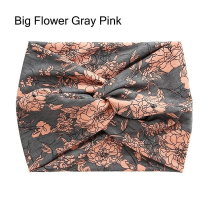 Twisted Thick Wide Head Wraps for Women