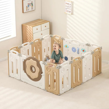 Foldable Playpen for Babies and Toddlers