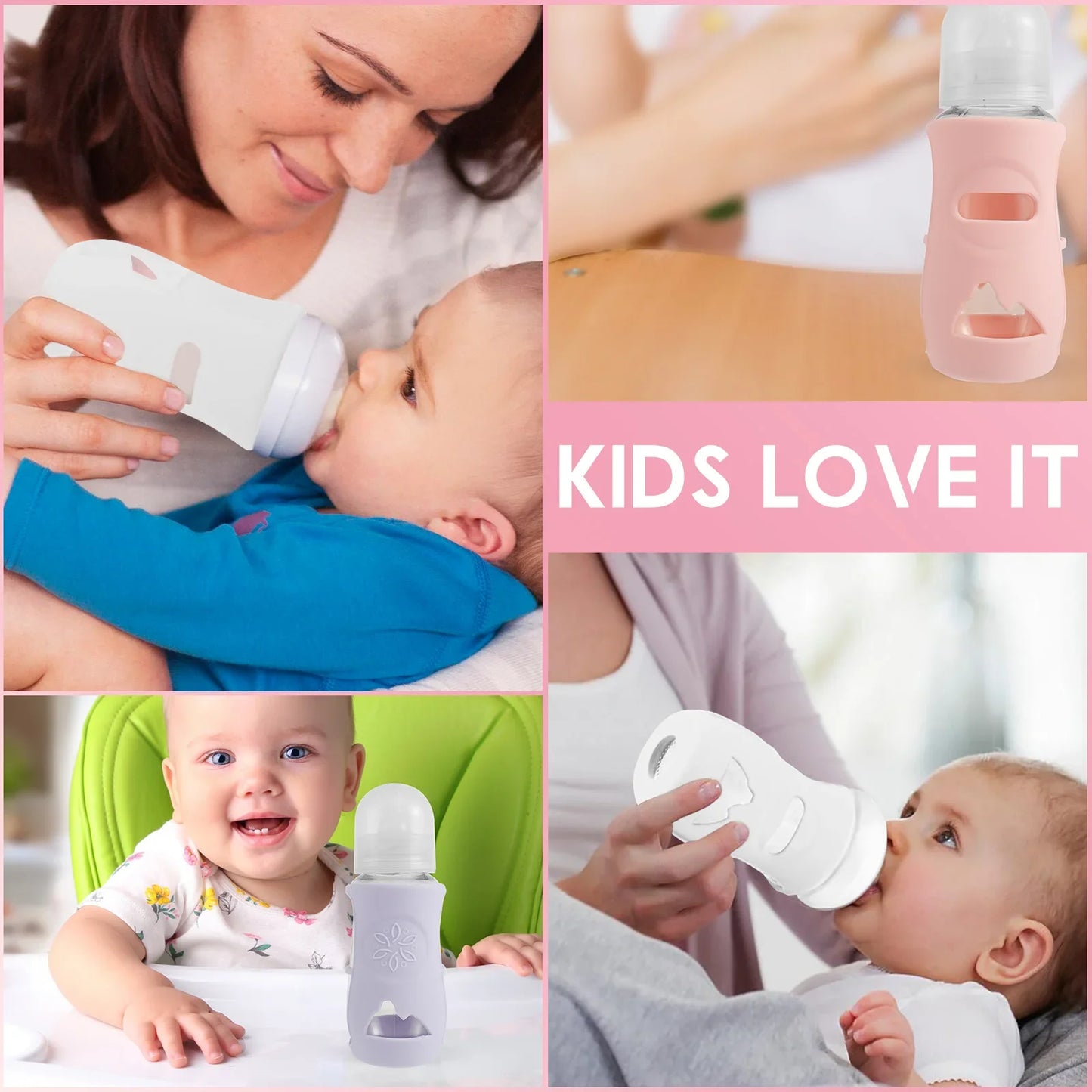Silicone Baby Bottle Cover