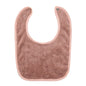 Solid Terry Towel Baby Bibs
