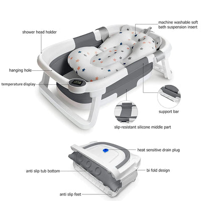 Foldable Baby Bathtub for Newborn Baby