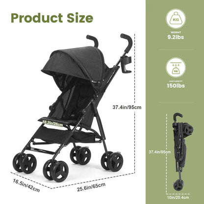 Foldable High Quality Newborn Lightweight Baby Stroller