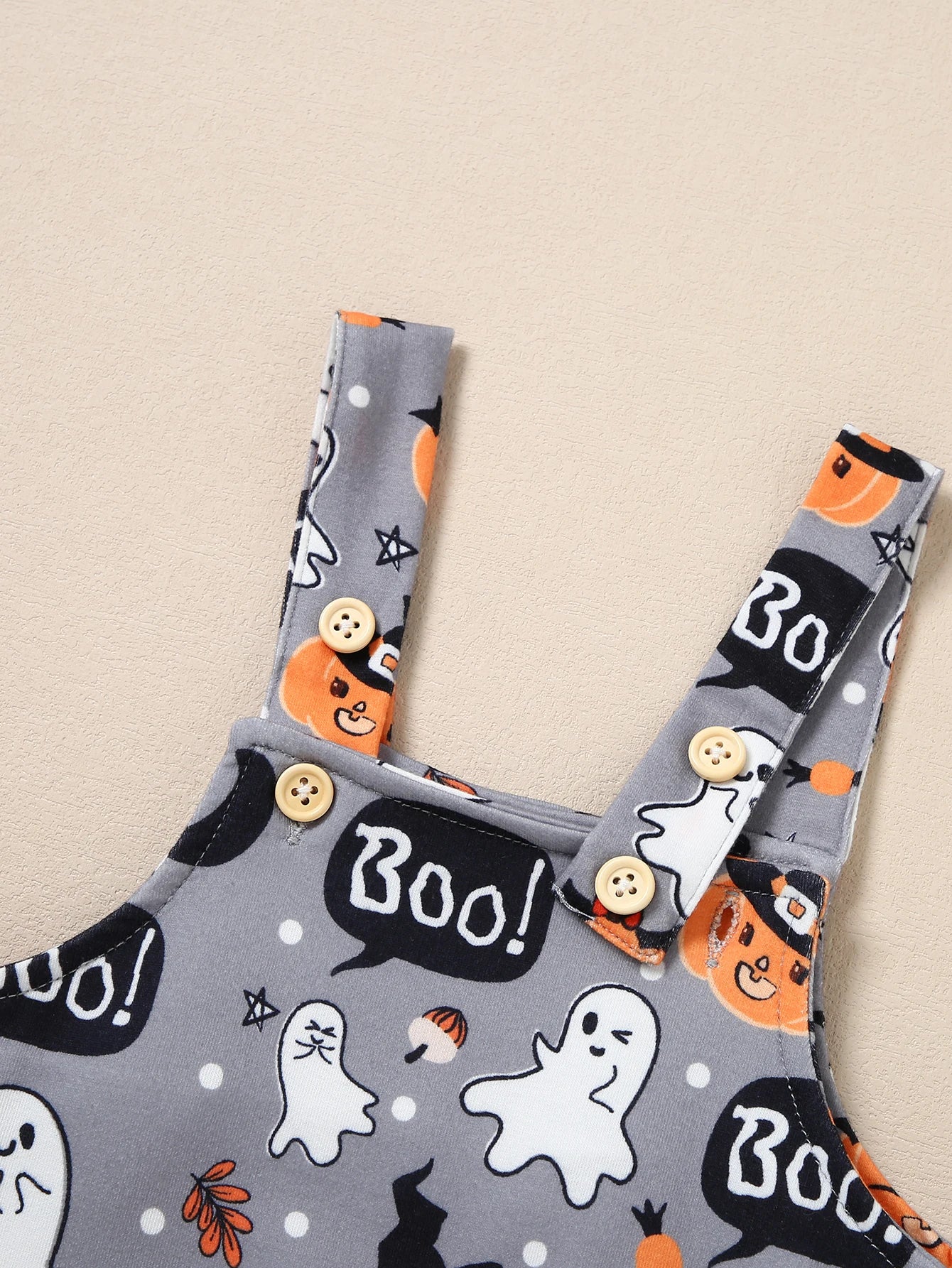 2Pcs Halloween Stripe Outfits