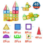 Magnetic Building Blocks Construction Set
