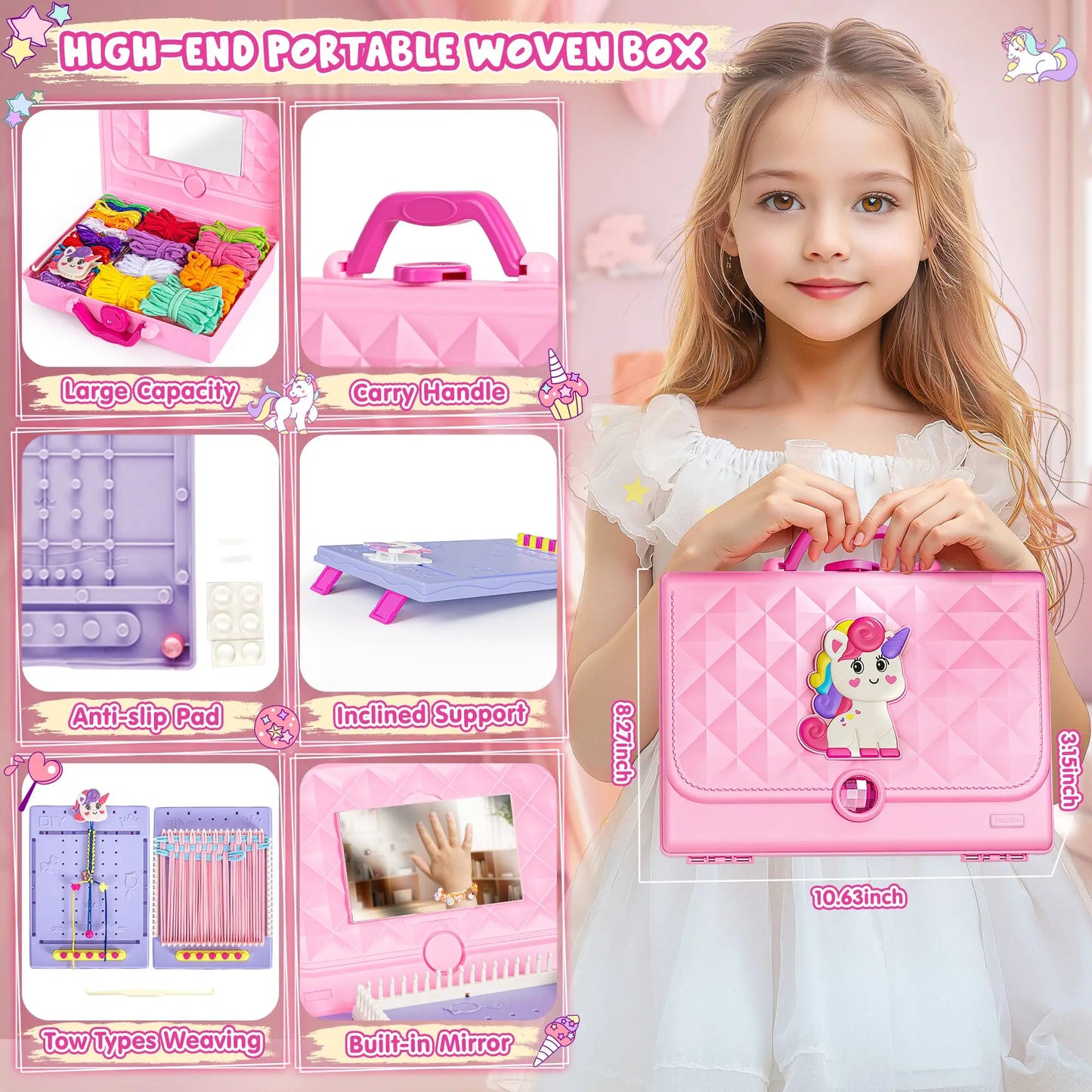 400PCS Weaving Loom Kit