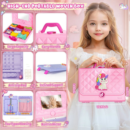 400PCS Weaving Loom Kit