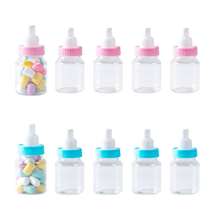 Pink & Blue Baby Bottle