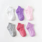 6 Pairs/lot Anti-slip Boat Socks