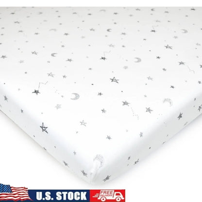 100% Cotton Fitted Pack and Play Sheet