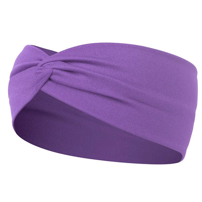 Leopard Print Elastic Knitted Headbands