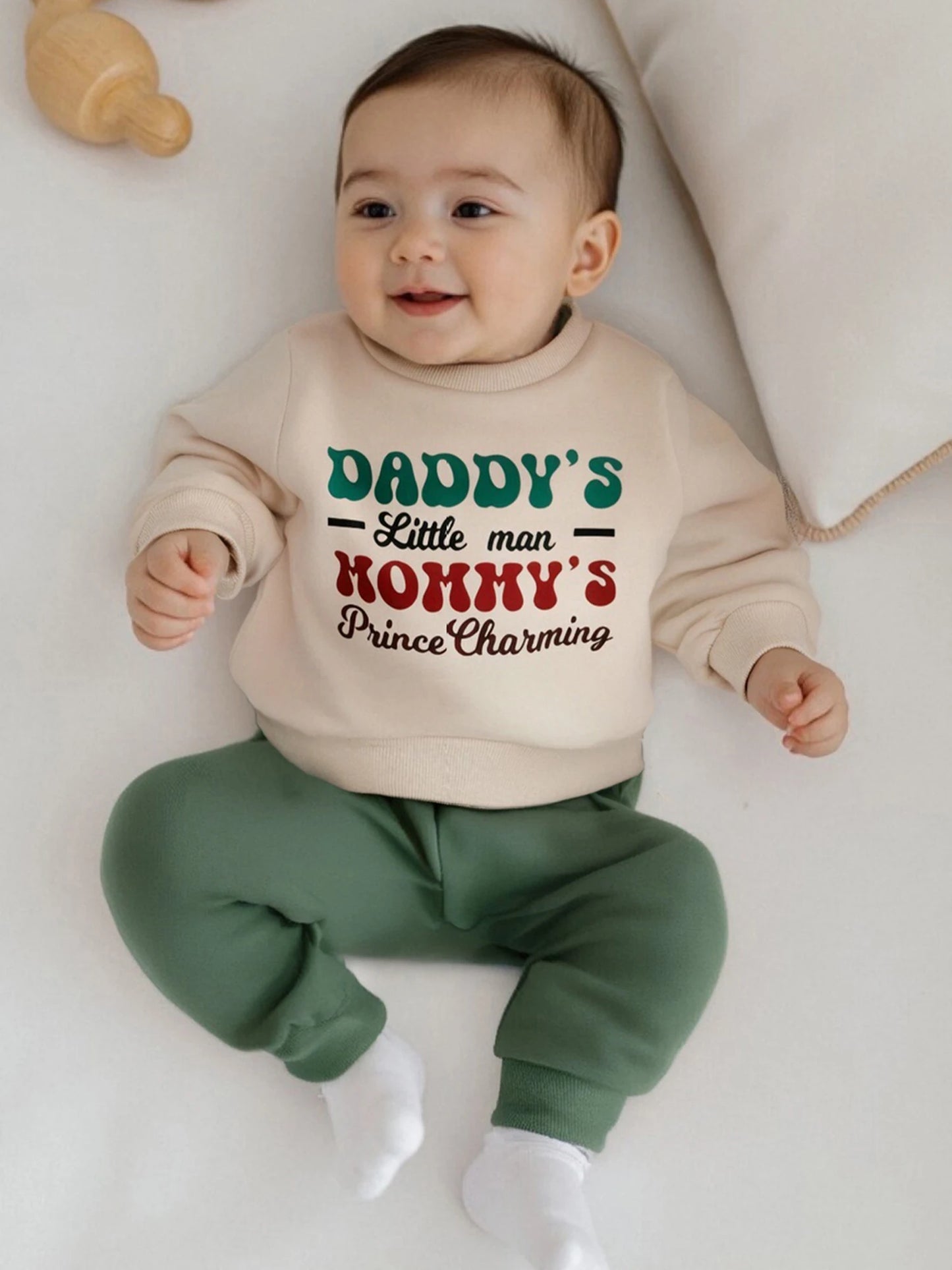 Boys Pants Set, Long Sleeve Sweatshirt