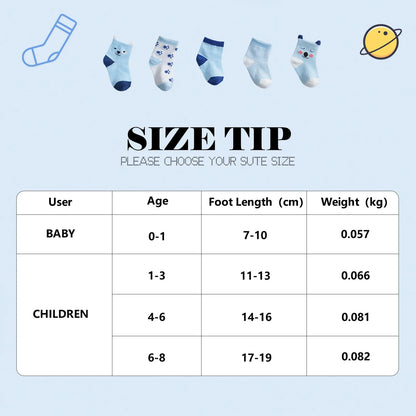 10 Pairs Baby Socks