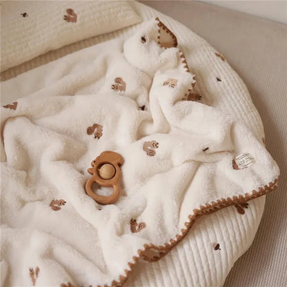 Cartoon Baby Blanket for Newborn