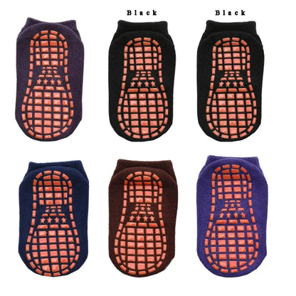 6 Pairs/lot Anti-slip Boat Socks