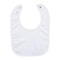 Solid Terry Towel Baby Bibs