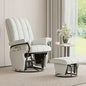 Swivel Recliner Chair with Ottoman