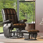 Swivel Recliner Chair with Ottoman